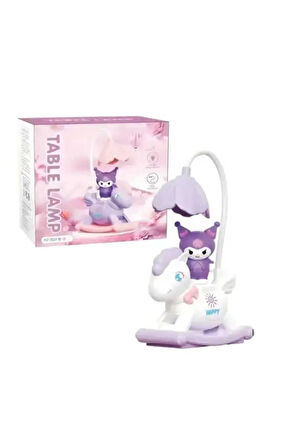 Karakterli Sevimli 360 Derece Ayarlanabilir Çiçekli Masa Lambası