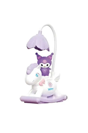 Karakterli Sevimli 360 Derece Ayarlanabilir Çiçekli Masa Lambası