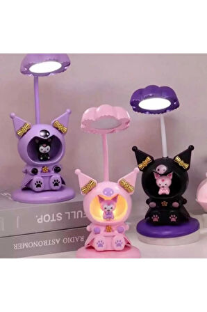 Led Masa Lambası Kalemtıraş Katlanabilir Işık Sevimli Masa Lambası Usb Şarjlı