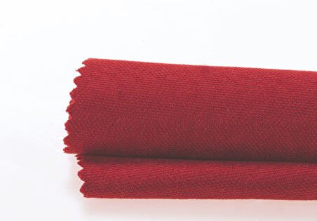 Pastel Metalik Kırmızı Masa Örtüsü Kadife Dokulu Leke Tutmaz