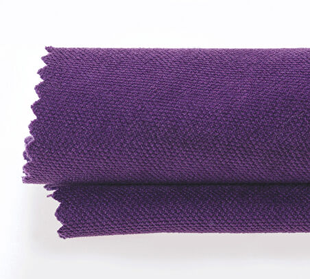 Demor Home Kadife Dokulu Ametist Rengi Dertsiz Masa Örtüsü