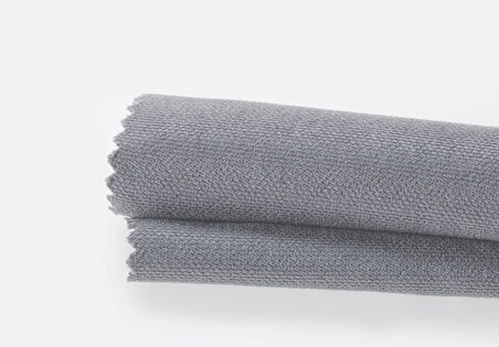 Pastel Metalik Gümüş Rengi Masa Örtüsü Kadife Dokulu Leke Tutmaz