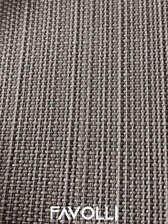 FAVOLLİ Keten Dokulu Gri Masa Örtüsü Dertsiz