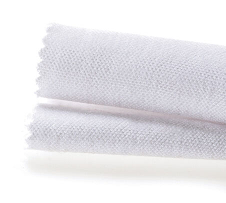 Demor Home Kadife Dokulu Kar Beyazı Dertsiz Masa Örtüsü