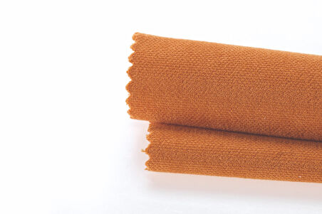 Pastel Mandalina Turuncusu Masa Örtüsü Kadife Dokulu Leke Tutmaz