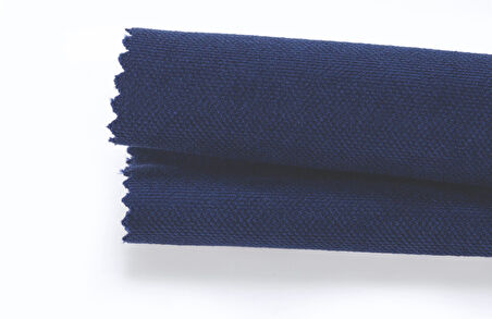 Pastel Körfez Mavisi Masa Örtüsü Kadife Dokulu Leke Tutmaz