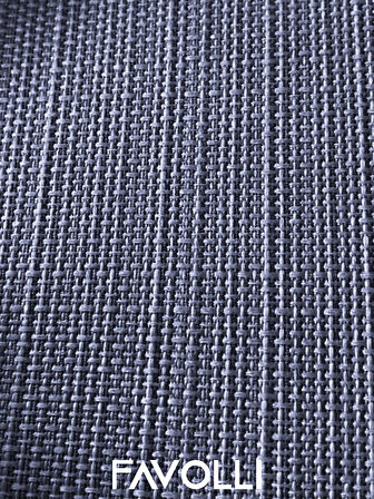 FAVOLLİ Keten Dokulu İndigo Masa Örtüsü Dertsiz