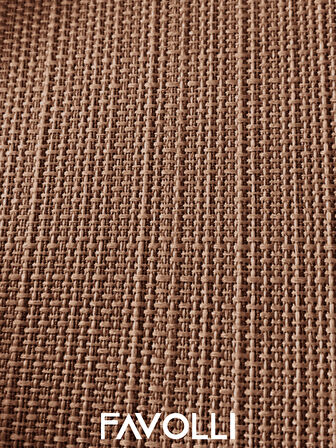 FAVOLLİ Keten Dokulu Açık Kahverengi Masa Örtüsü Dertsiz