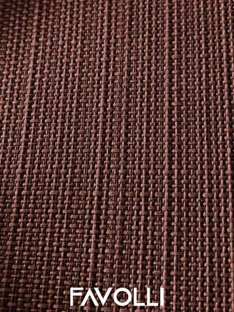 FAVOLLİ Keten Dokulu Kahverengi Masa Örtüsü Dertsiz