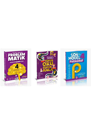 4. Sınıf Problemmatik + Süper Oku Süper Anla + Son Model Paragraf Set