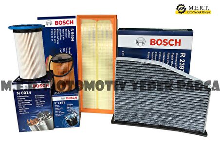 Volkswagen Caddy 2.0 Tdı Bosch Filtre Bakım Seti 2016-2019