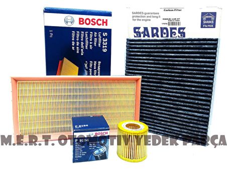 Skoda Fabia 1.2 12V Filtre Bakım Seti 2004-2008 (Azq Bme)