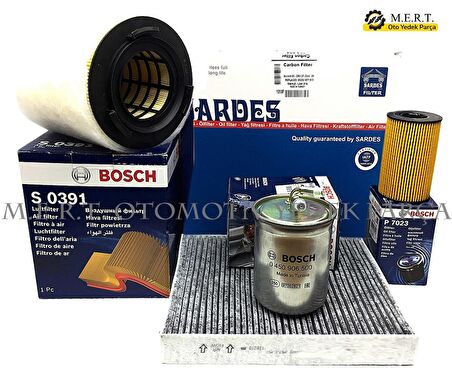 Skoda Fabia 1.6 Tdı Bosch Filtre Bakım Seti (2011-2013)