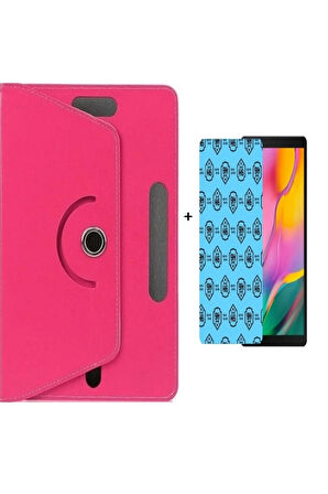 Casper S10 Uyumlu Universal Tablet Kılıfı Ve Nano Ekran Koruyucu