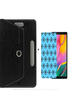 Hometech Alfa 7rf Uyumlu Universal Tablet Kılıfı Ve Nano Ekran Koruyucu
