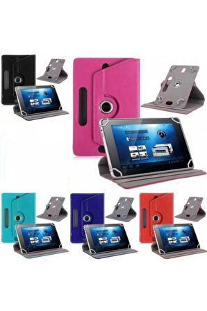 Hometech Ht10 10" Uyumlu Tablet Kılıfı 4 Lü Set Kılıf+ekran Koruma+kalem+kulaklık