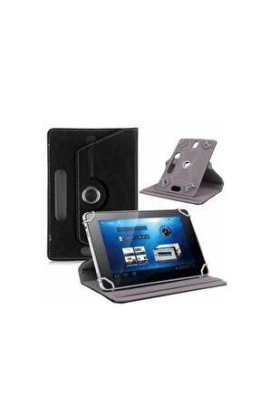 Vorcom S7 Classic Tablet 7" Uyumlu Tablet Kılıfı 4 Lü Set Kılıf+ekran Koruma+kalem+kulaklık