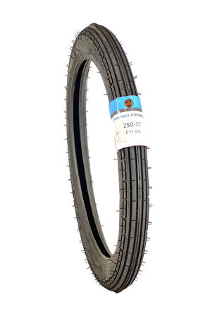 Yasa F Ön Motosiklet Yol Lastiği 250-17 Tt (İÇ LASTİKLE KULLANIMA UYGUNDUR)