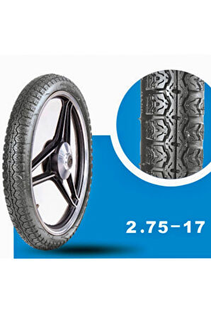 Yasa Motosiklet Dış Lastiği 275-17 Tt (İÇ LASTİKLE KULLANIMA UYGUNDUR) Arka Yol