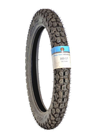 Motosiklet Lastiği 300-17 Tt (İÇ LASTİKLE KULLANIMA UYGUNDUR)6pr