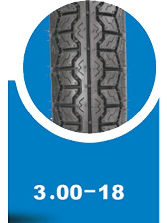 YASA Epjin Arka Motosiklet Yol Lastiği 300-18 TT Tubetype (İç Lastikle kullanıma uygundur) 6PR  2022 Üretim Yılı Ön/Arka