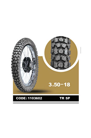 İRAN YASA TR SP 350-18 TT(İç lastikle kullanıma uygundur.) OFFROAD lastiğİ
