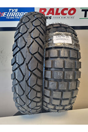 Mondial Prostreet 125, 110/90-16 Tl Ve 120/70-14 Tl Dubleks Lastik Set