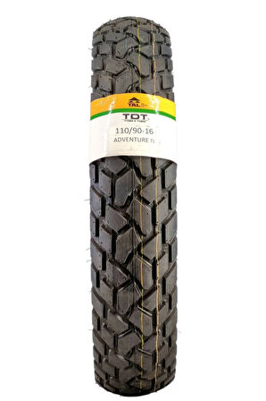 TDT TYRES110/90-16 ADVENTURE (TUBELESS - DUBLEKS) MOTOSİKLET LASTİĞİ