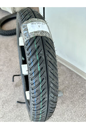 Yasa Motosiklet Dış Lastiği 90/90-17 F Tubeles Tl (İÇ LASTİKSİZ) Arka Yol