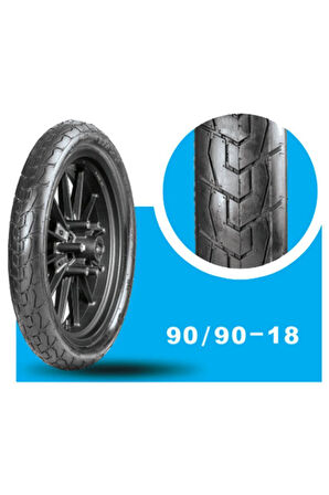 Motosiklet Lastiği 90/90-18 Tl Tubeless( Dubleks)