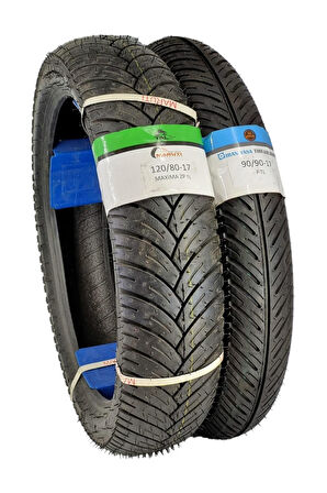 Bajaj Pulsar Ns 125, 90/90-17 Tl Ve 120/80-17 Tl Dubleks Lastik Set