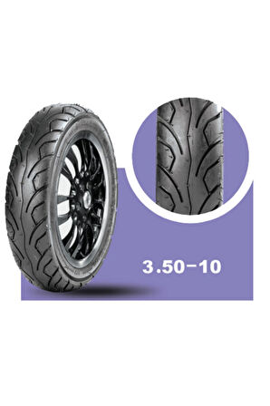Yasa P2 Motosiklet Scooter Dış Lastiği 350-10 Tubeless Tl (İÇ LASTİKSİZ) Ön/arka