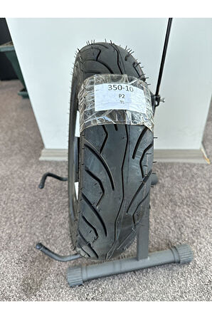 Yasa P2 Motosiklet Scooter Dış Lastiği 350-10 Tubeless Tl (İÇ LASTİKSİZ) Ön/arka