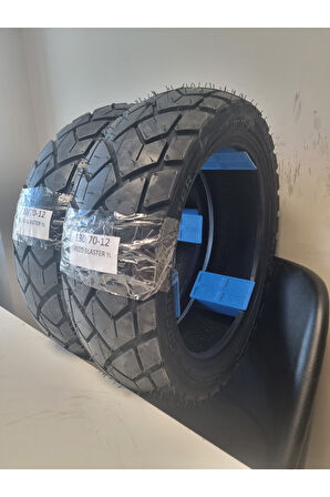 YUKİ YK-27 SET ÖN VE ARKA LASTİK 130/70-12(TL), 120/70-12(TL)