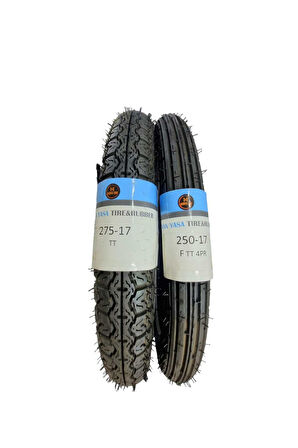 275-17 TT /250-17 TT 100 LÜK CUP ÖN ARKA TAKIM SET IRAN YASA