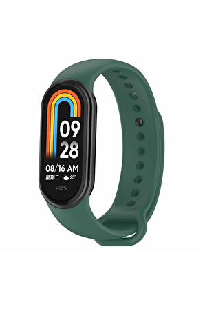 Xiaomi Mi Band 8 Uyumlu Soft Silikon Kordon