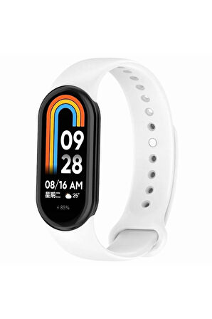 Xiaomi Mi Band 8 Uyumlu Soft Silikon Kordon