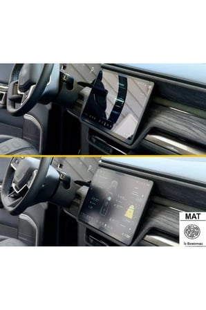 Fiat Egea Cross 2021 2025 7 Inç Navigasyon Uyumlu Mat Görünüm 9h Nano Ekran Koruyucu Mat