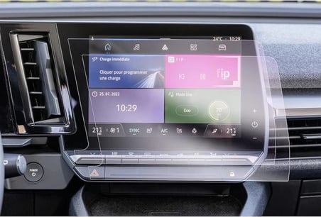 Renault Austral 2022-2024 Uyumlu 9 inç Multimedya Ve 12.3 Inç Gösterge Panel 9h Nano Ekran Koruyucu