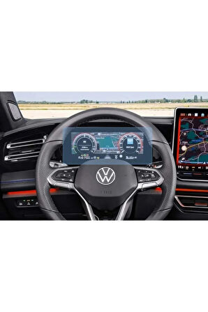 Volkswagen Tiguan 10.25 inç Digital Cockpit Pro Gösterge Uyumlu 9H Nano Ekran Koruyucu 2024