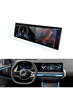 BMW X7 2024 Model Gösterge ve Dokunmatik Bilgi Ekranı Uyumlu  9H Nano Ekran Koruyucu