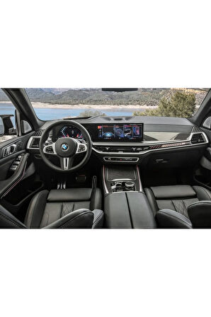 BMW X7 2024 Model Gösterge ve Dokunmatik Bilgi Ekranı Uyumlu  9H Nano Ekran Koruyucu