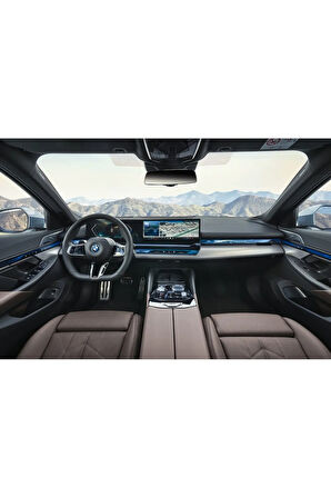 BMW i5 2022-2024 Model Gösterge ve Dokunmatik Bilgi Ekranı Uyumlu  9H Nano Ekran Koruyucu