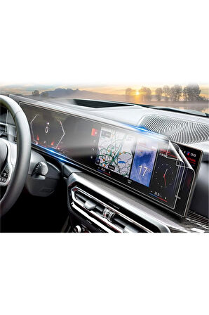 BMW i7 2022-2024 Model Gösterge ve Dokunmatik Bilgi Ekranı Uyumlu  9H Nano Ekran Koruyucu