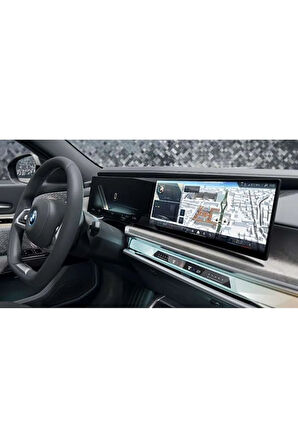 BMW i7 2022-2024 Model Gösterge ve Dokunmatik Bilgi Ekranı Uyumlu  9H Nano Ekran Koruyucu