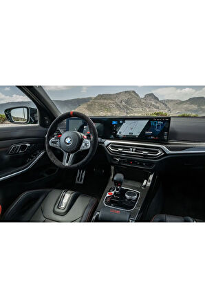BMW M3 2024 Model Gösterge ve Dokunmatik Bilgi Ekranı Uyumlu  9H Nano Ekran Koruyucu