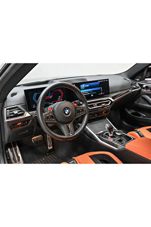 BMW M4 2023-2024 Model Gösterge ve Dokunmatik Bilgi Ekranı Uyumlu  9H Nano Ekran Koruyucu