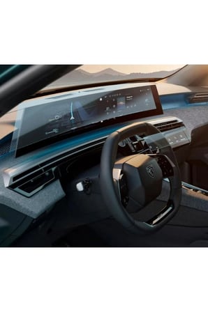 Yeni Peugeot e-3008 e-5008 21" Panaromik i-Cockpit ve i-Toggles Uyumlu Set 9H Nano Ekran Koruyucu
