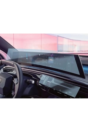 Yeni Peugeot 3008 GT 5008 GT Uyumlu 2025 2026 Model 21" Panaromik i-Cockpit 9H Nano Ekran Koruyucu