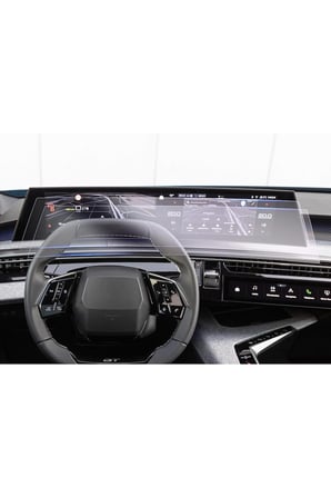 Peugeot e-3008 e-5008 Uyumlu 2025 2026 Model 21 inç Panaromik i-Cockpit 9H Nano Ekran Koruyucu